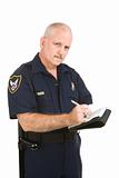 Policeman - Writing Citation