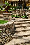 Natural stone landscaping