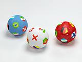 soccer-ball with flags