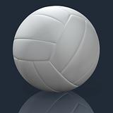 volleyball on ground