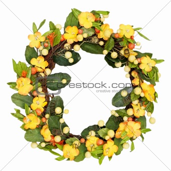 Yellow wreath
