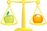 Balancing Or Comparing Apples With Oranges