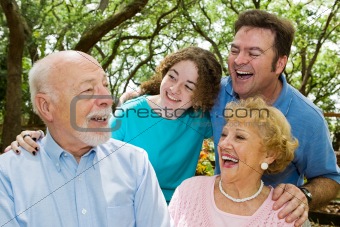 Grandpa Tells a Joke
