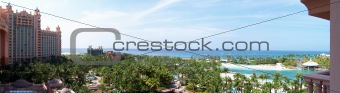 Panoramic view from Resort Hotel