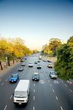 Wide avenues of Buenos Aires