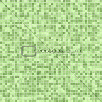 tiny green mosaic