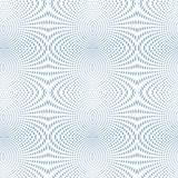 Psychedelic Soft focus halftone blue