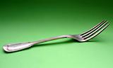 old silver fork