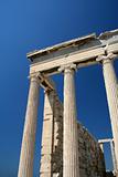 Erechtheion temple on Acropolis, Athens, Greece