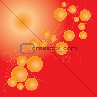 Orange Bubble