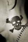  Tattooed man close up