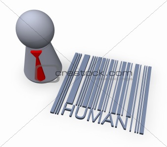 barcode human