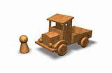 wood car toy 