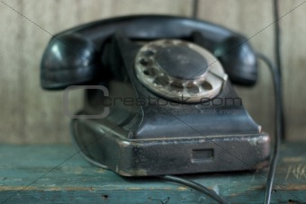 old phone closeup