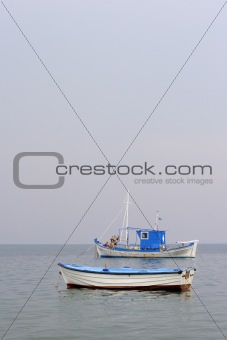 greek fishing boats