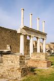 Pompei Basilica Columns