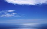 blue sea horizon