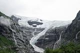 Glacier in the mountain of Norway