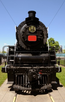 Old train engine