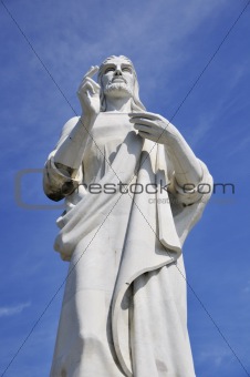 Jesus Christ statue in Havana