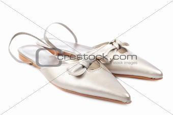 Wedding shoes isolated