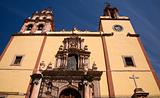 Steeples Door Bells Basilica Guanajuato Mexico