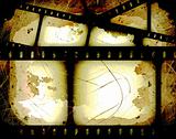 abstract filmstrip