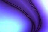 Flowing lines- 3D abstract background in blue and purple