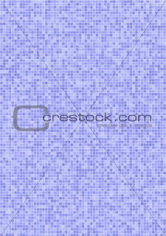 Purple-blue mosaic tiles