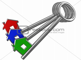 isolated house keyes