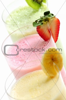 Fruit smoothies