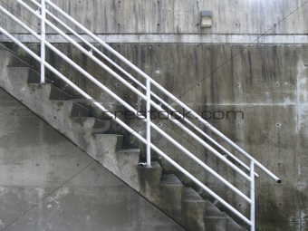 concrete stairs