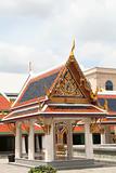 Thai temple courtyard