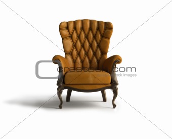  Leather  armchair