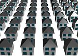 Abstract Housing Buildings Background