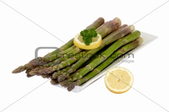 Asparagus with lemon