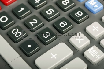 calculator close-up
