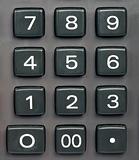 Keypad buttons