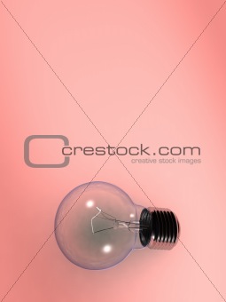 Background with lightbulb