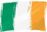 Grunge Ireland flag