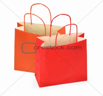 two shopping bags