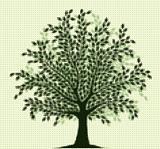 Halftone tree
