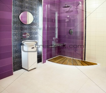 Purple shower