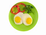 Sunny-side up eggs