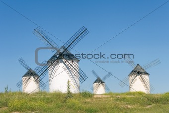 Windmills at Campo de Criptana