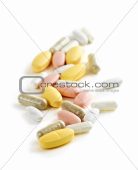 Mix of vitamins