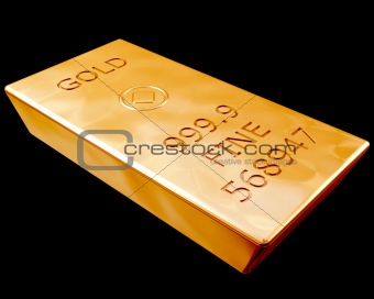 Bar of Pure Gold
