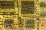 Unusual yellow circuit board
