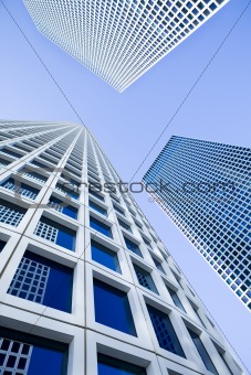 White Skyscrapers
