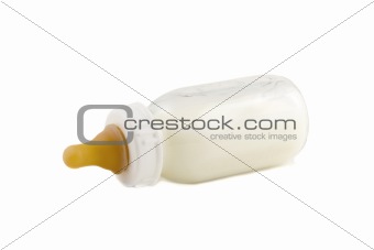 Baby Bottle isolated on white background